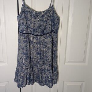 NWT Blue Rain Mini Dress